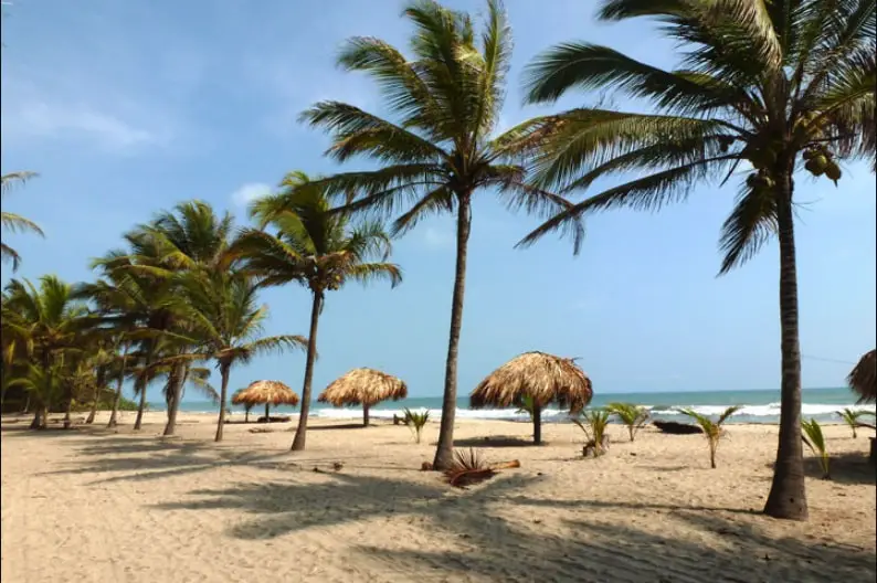 Sitios turÃ­sticos en Santa Marta: Playa Casa Grande