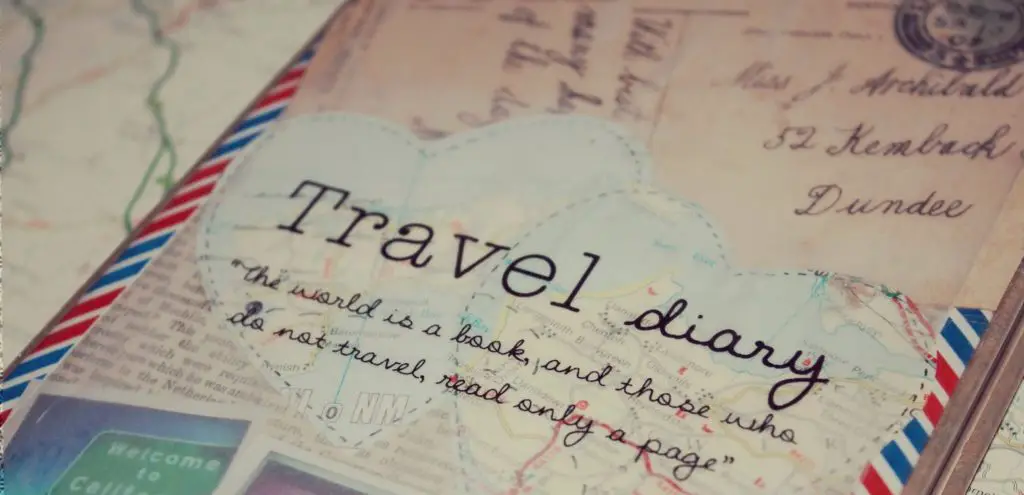 como hacer un diario viajero