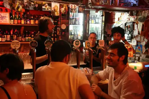 bars bars trastevere rome