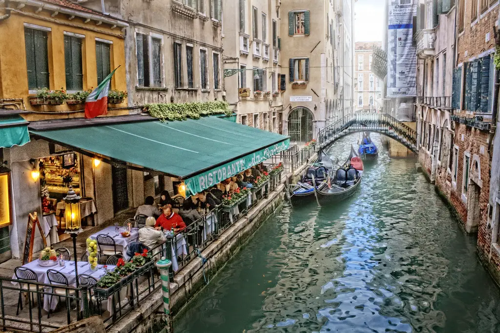 10 restaurantes que adoran los residentes de Venecia