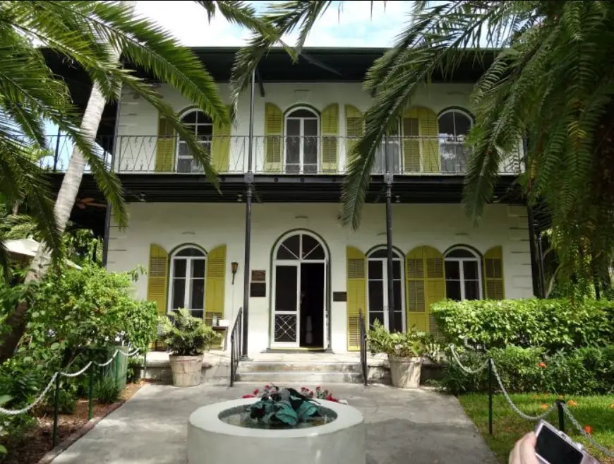 Lugares históricos en Miami:Casa Museo Ernest Hemingway