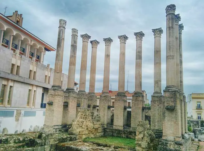 Ruinas del Templo romano 