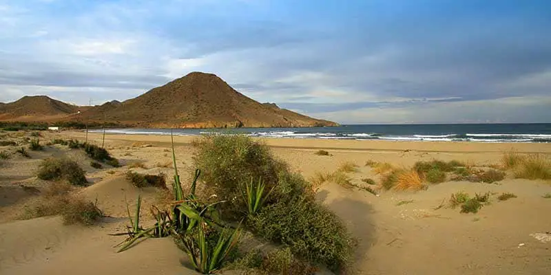 Playa Los Genoveses en Andalucía