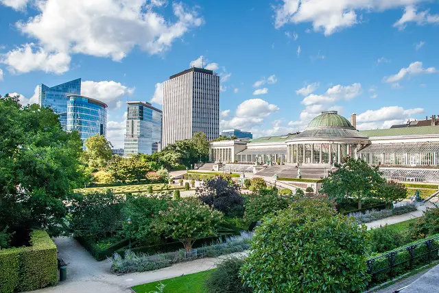 Jardin botanico de Bruselas belgica