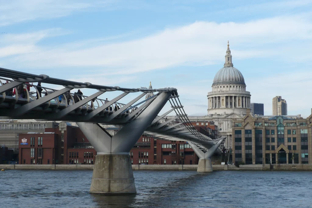 Millenium Bridge en Londres
